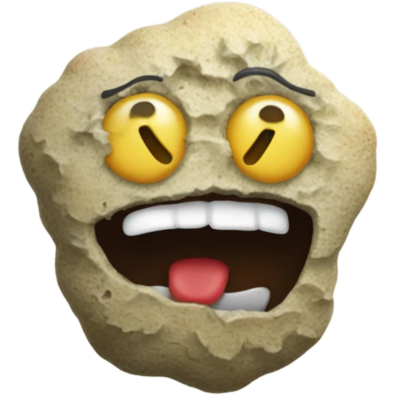 rawn lavadia as a shriveled sponge emoji