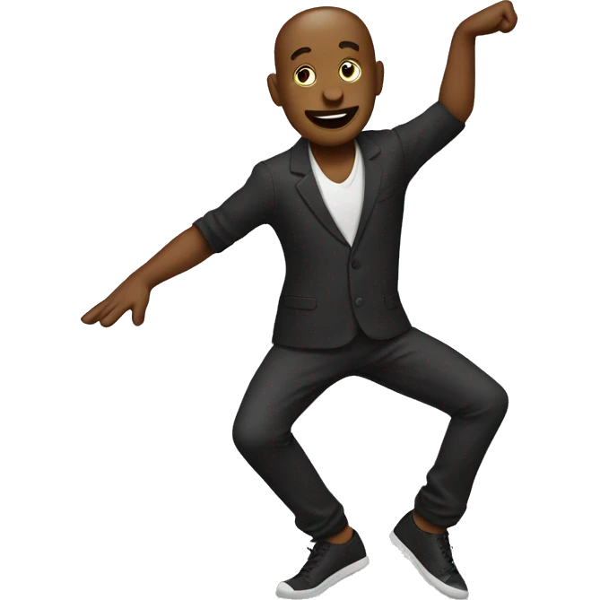 Dancing man emoji