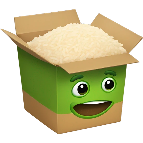 Pepes rice box  emoji