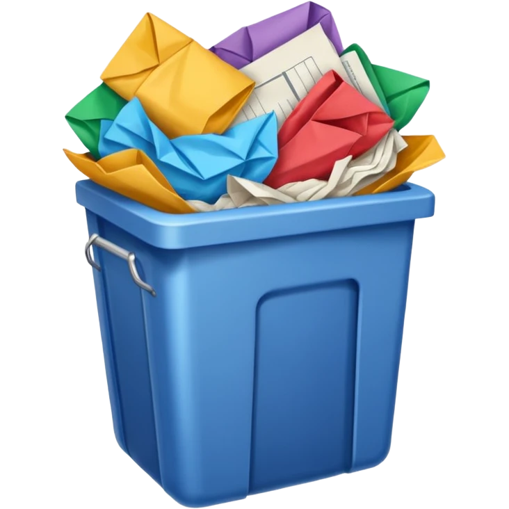 office trash tiny emoji