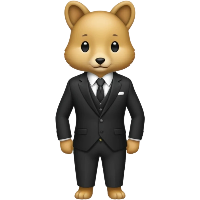 Animal in Formal Attire emoji
