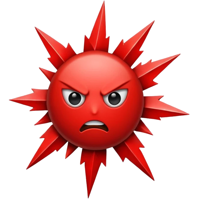 symbol of danger emoji