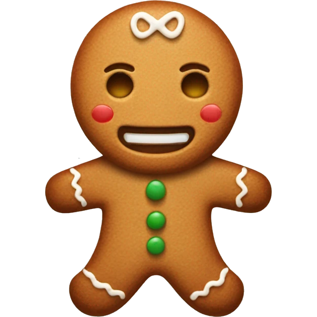 Gingerbread capibata emoji