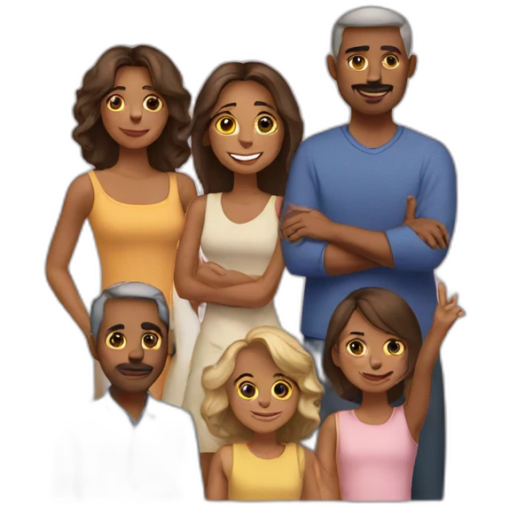 Famille emoji