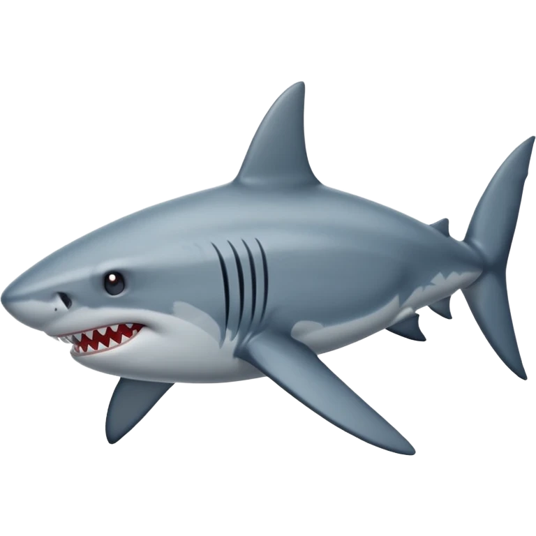 Shark with  emoji