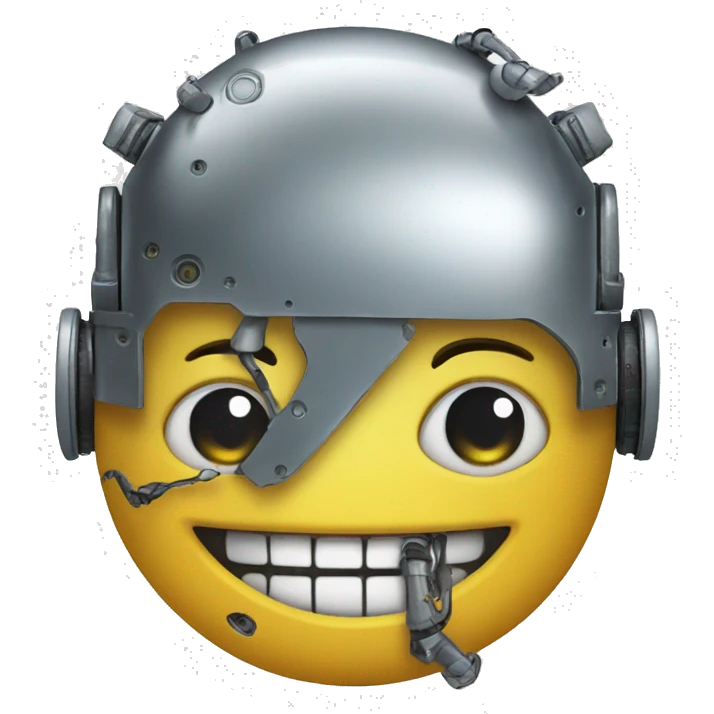 robot-smiley emoji