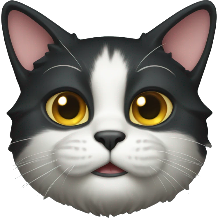 black magic cat emoji