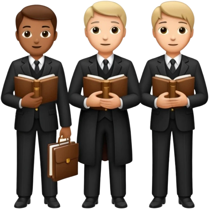 Judges with Books emoji