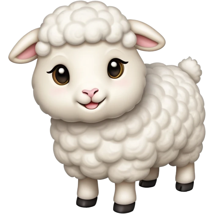Frolicking lamb  emoji