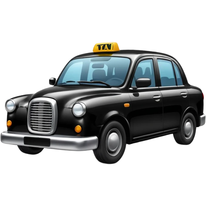 black taxi emoji