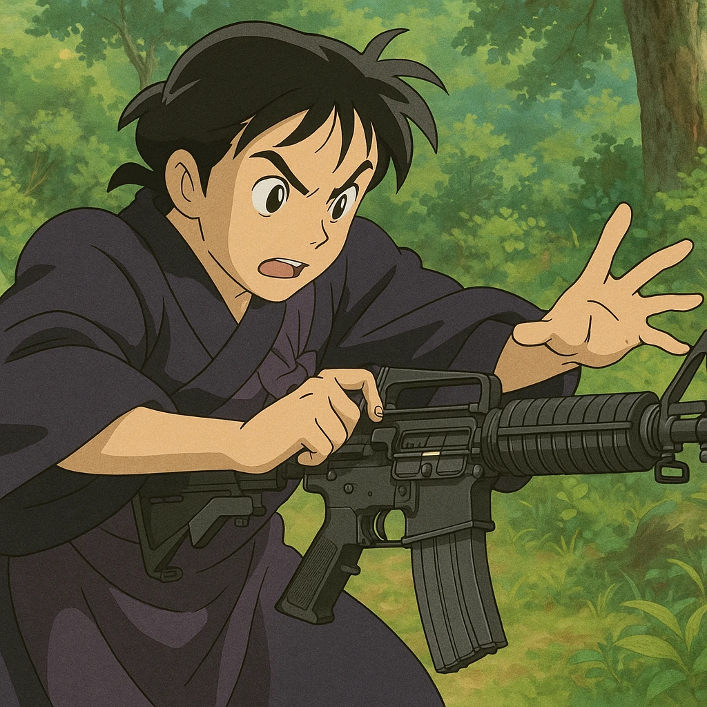 Miroku Make a move bolt catch slap on m4a1 emoji
