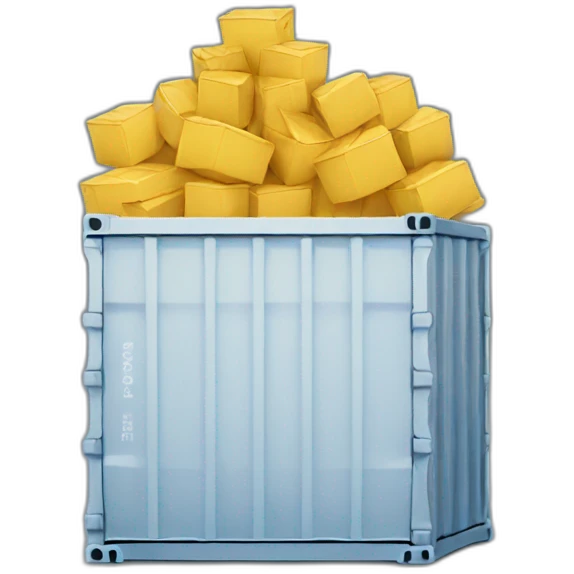 container happy new year emoji