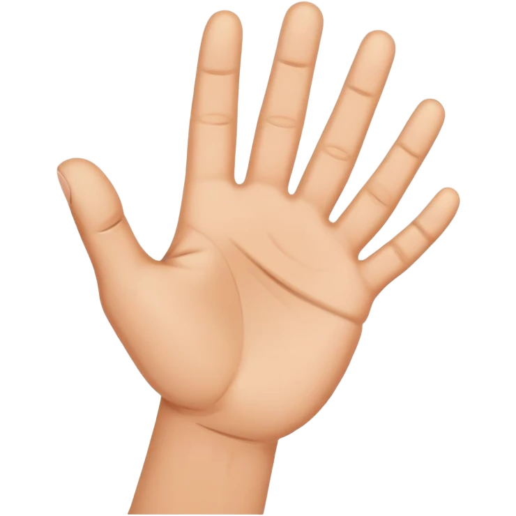 hand sign number 1 - 9 emoji
