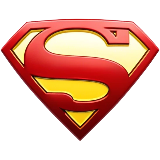super man logo emoji