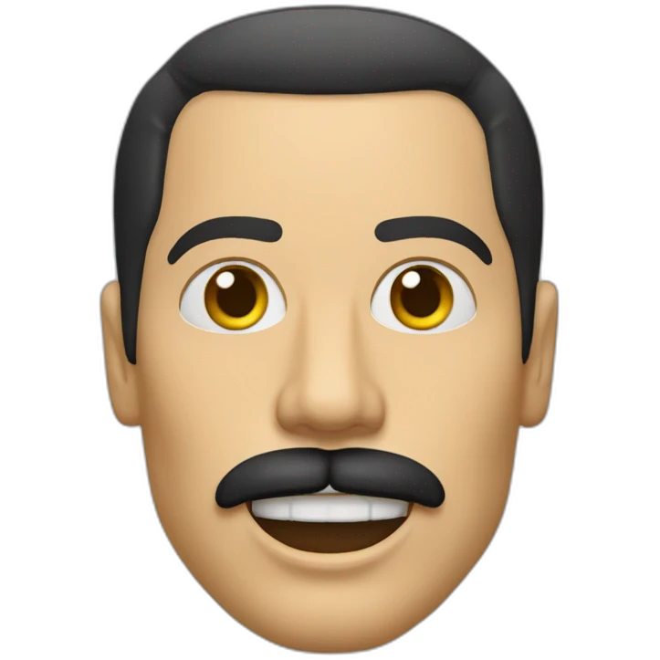 Freddie Mercury emoji
