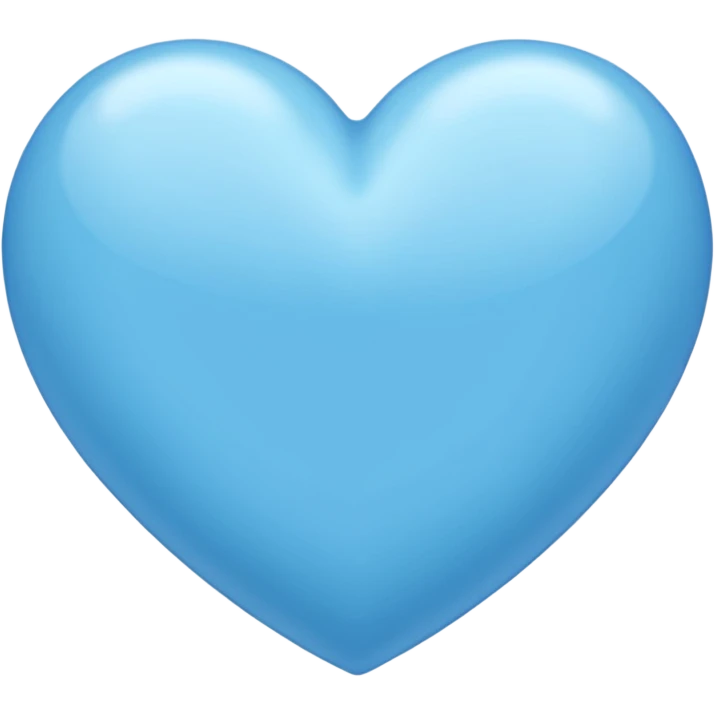 corazon celeste emoji