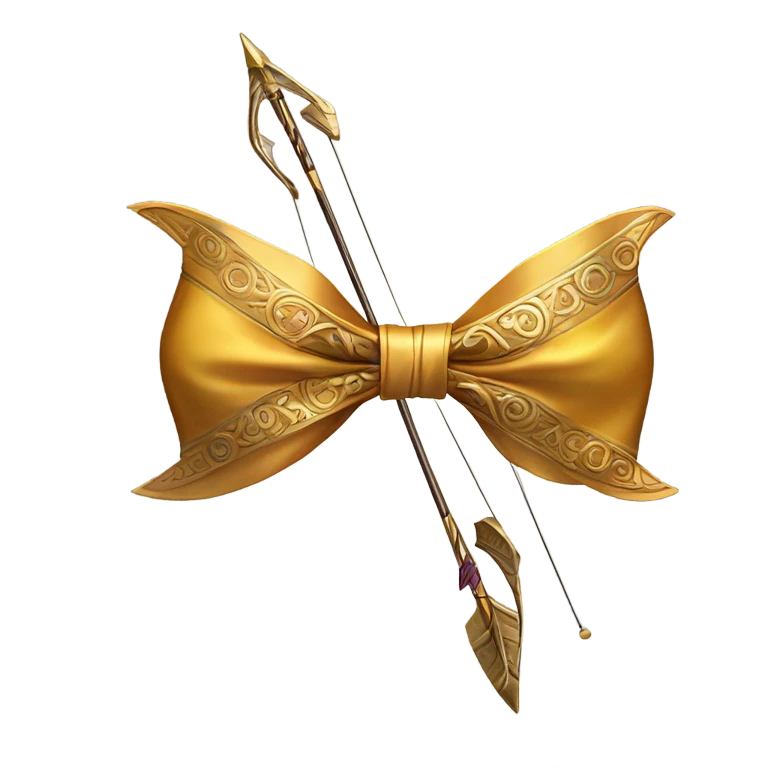 majestic bow and arrow emoji