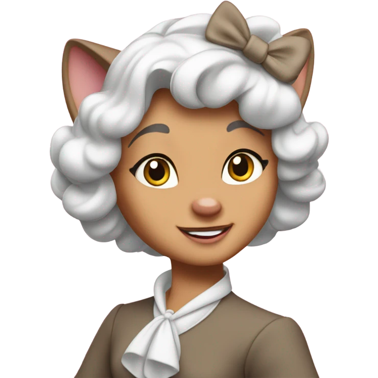 Marie from Disney aristocats  emoji