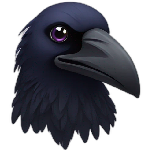 Raven emoji