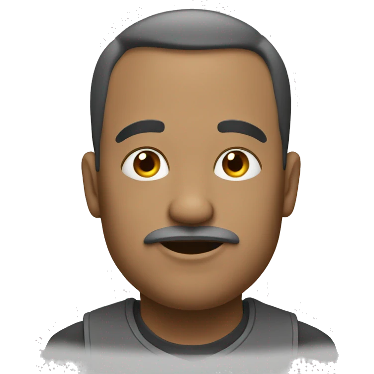 Homme blanc gros emoji