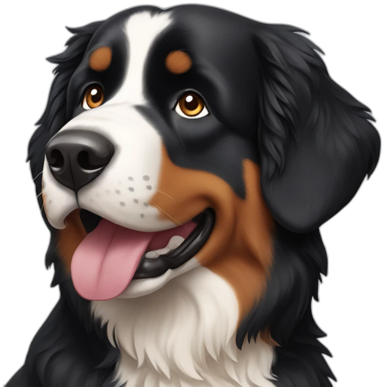 bernese mountain dog emoji
