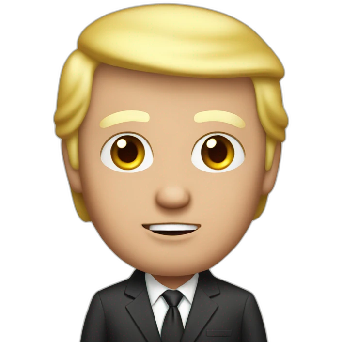 Trump as chinese emoji