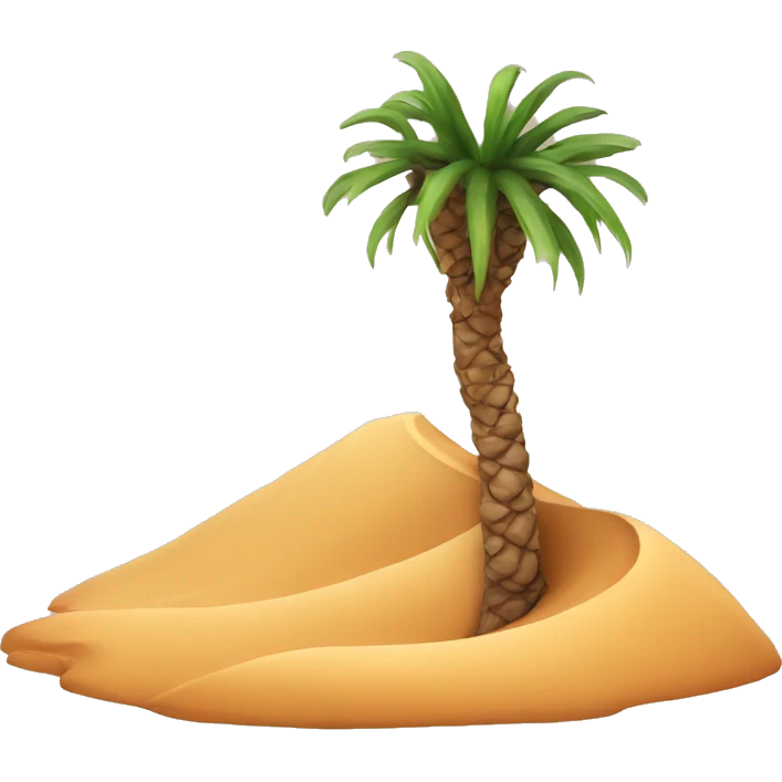 Desert dune emoji