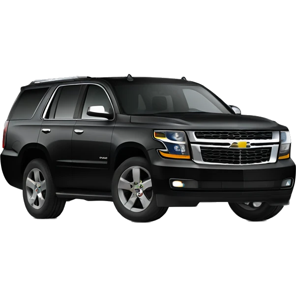 Chevrolet Tahoe Car black  emoji