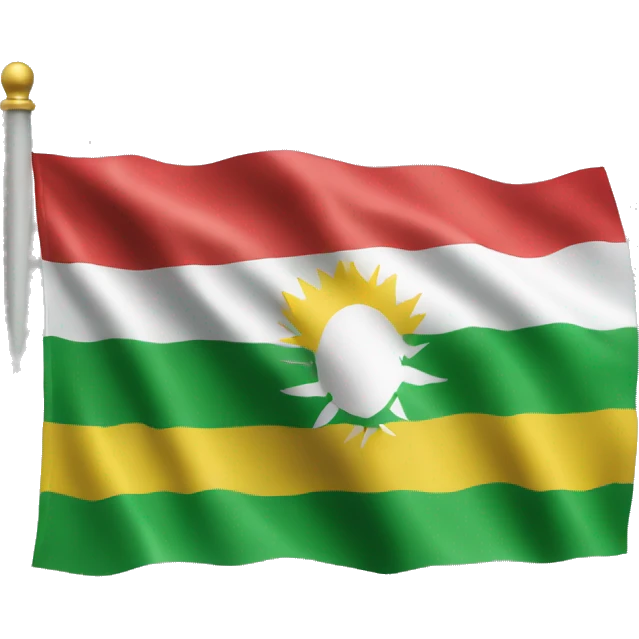 A kurdistan flag emoji