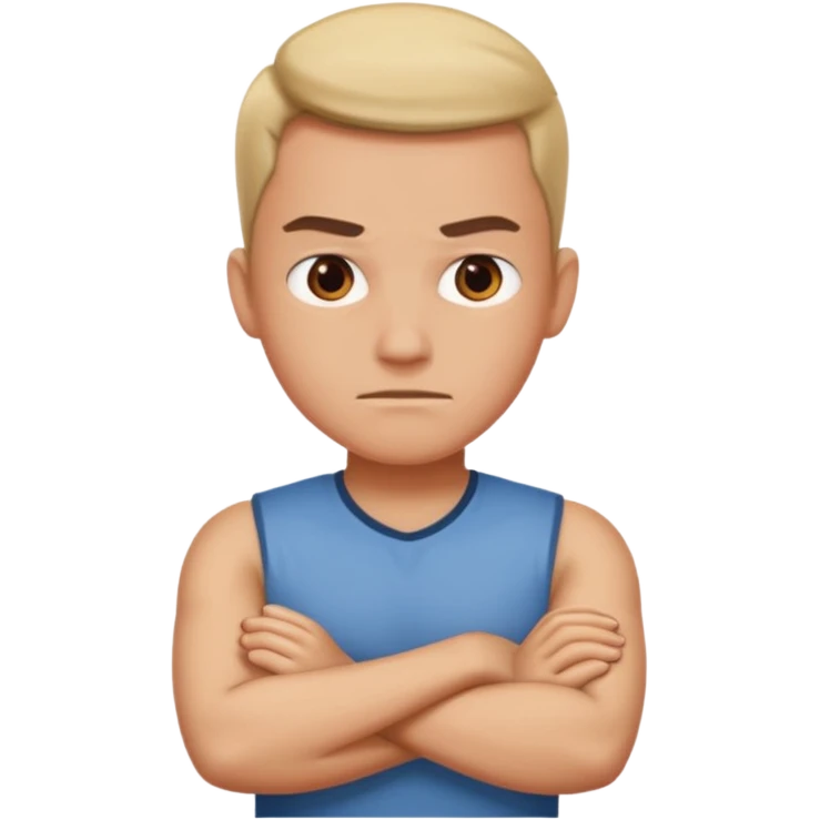 mad with arms crossed emoji  emoji