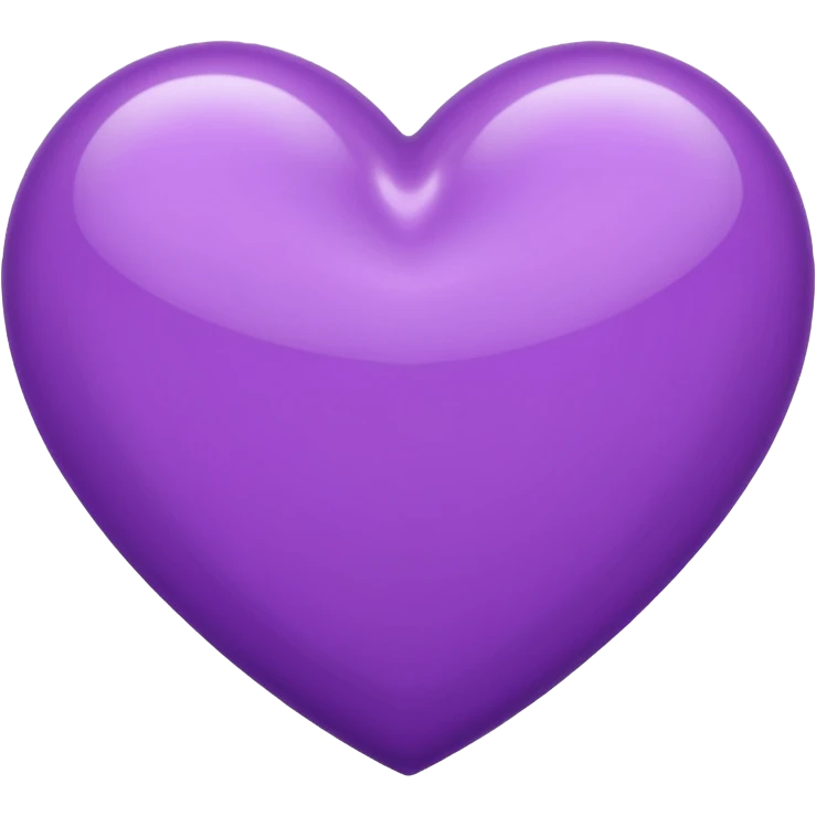Violet heart emoji