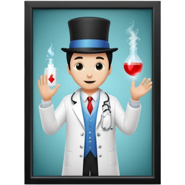Magician Hospital. emoji