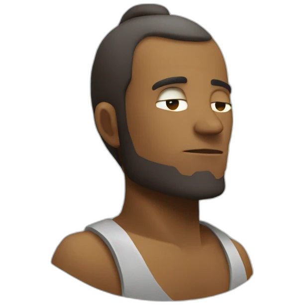 Giga chad  meditation  emoji