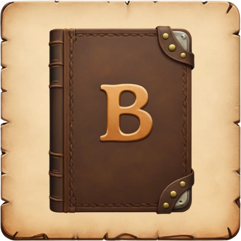 a book with label "B1" on its cover emoji