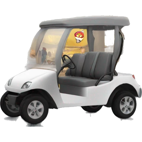 have a Buggies, and it is in front of the mall. emoji