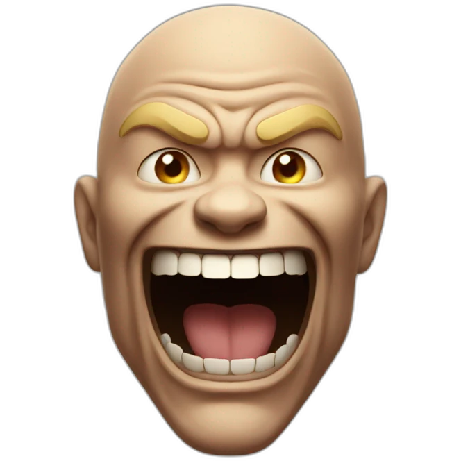 wrestler evil laugh emoji