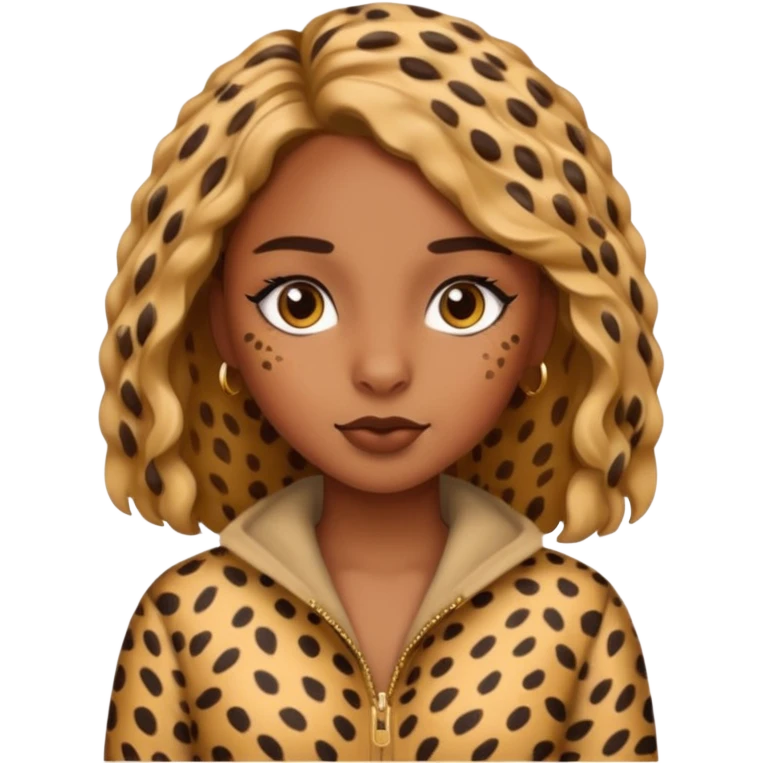 Cheeta girl emoji