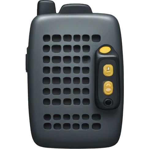 Walkie talkie emoji
