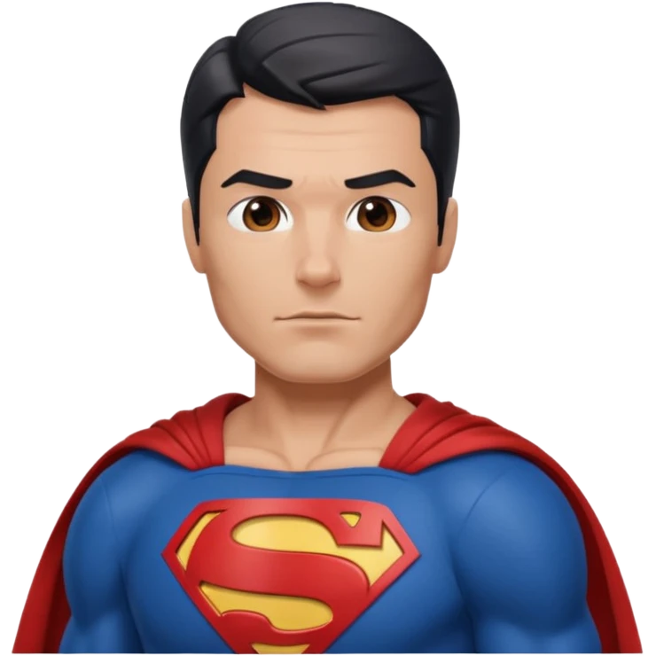 superman standing emoji