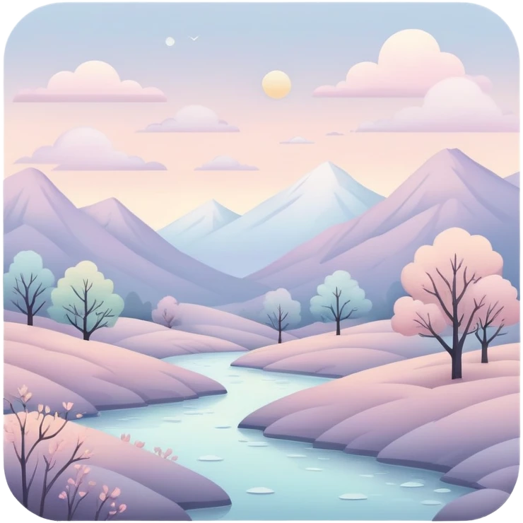 Gloomy pastel beautiful edgy aesthetic full scenic SCENERY emoji