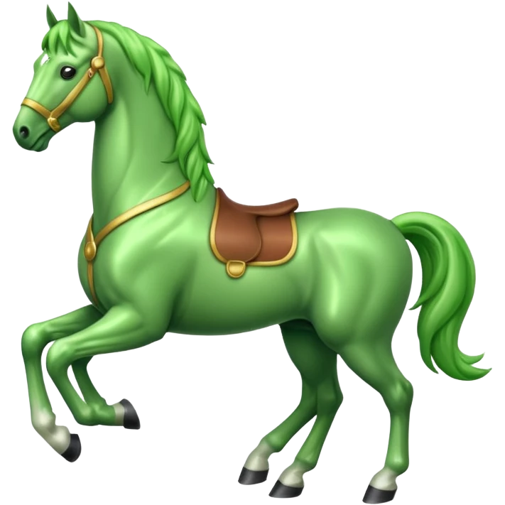 Green horse emoji