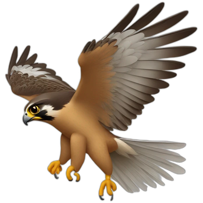 milleniun falcon flying emoji