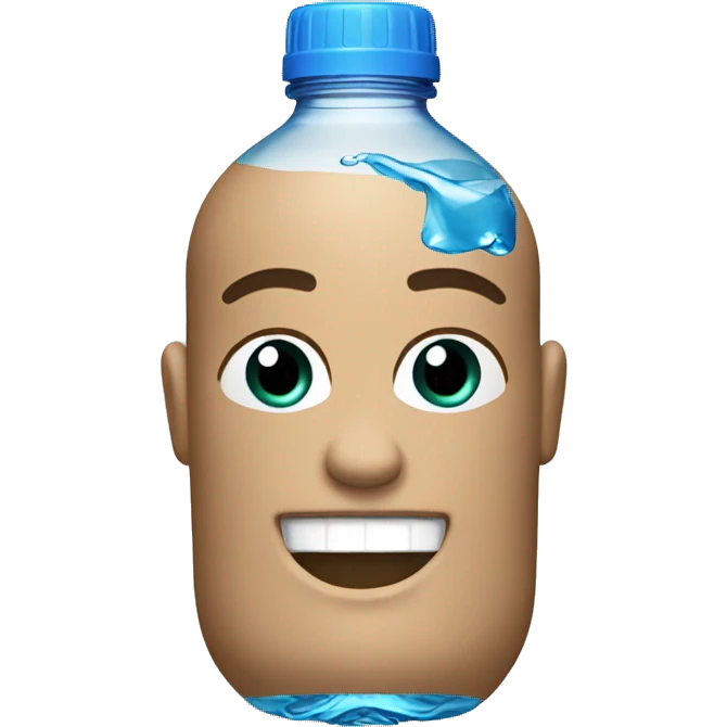 fiji water bottle  emoji