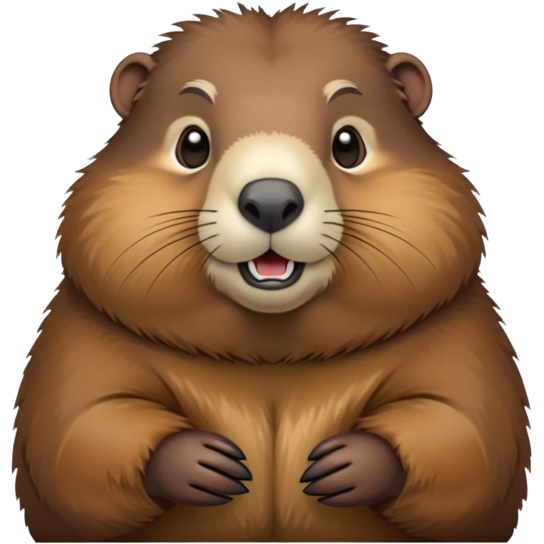 Very fat marmot emoji