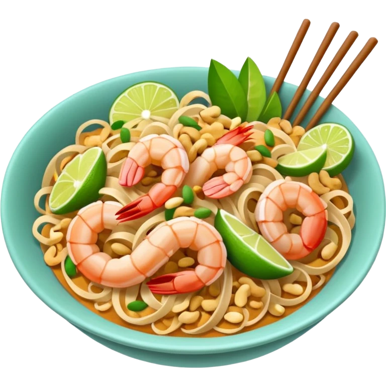 Pad thai emoji
