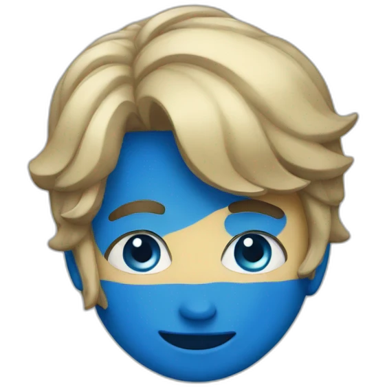 blue mark emoji