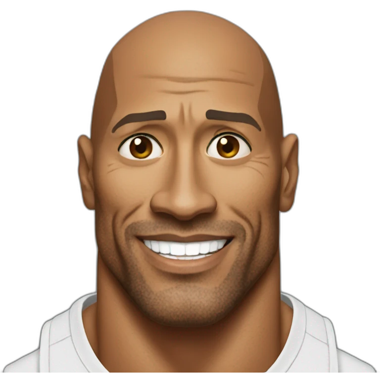 dwayne johnson emoji