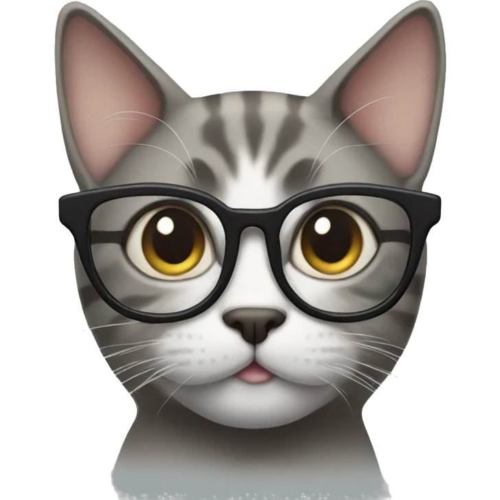 cat with glasses emoji