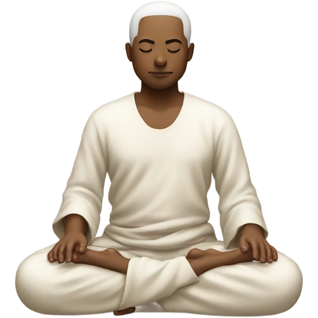 Meditation  emoji