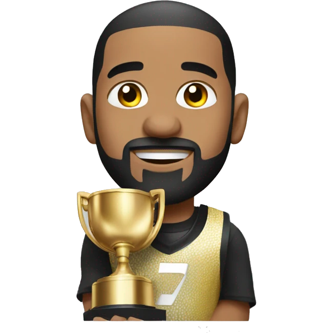 Drake holding championship  emoji